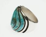 Earl Plummer Turquoise Wave Ring