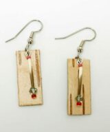 Bonnie Newsom Birch Bark Earrings