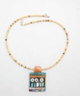 Mary Tafoya geometric necklace