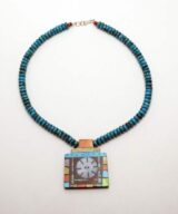 Mary Tafoya geometric necklace