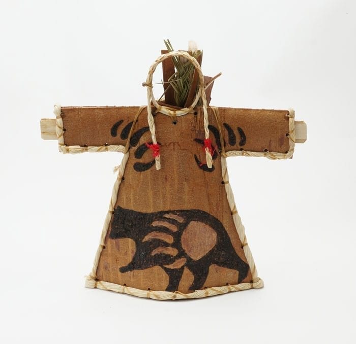 Aron Griffith Birch Bark Bear Doll