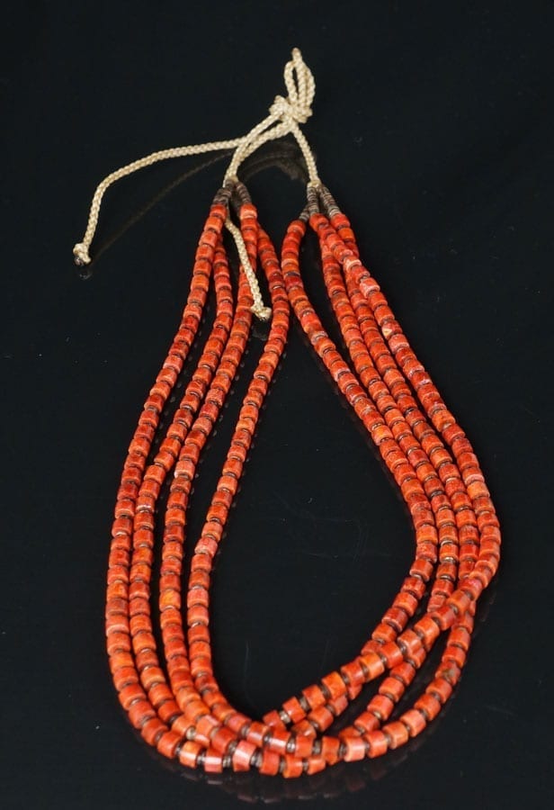 sponge coral necklace