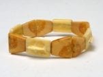 Vintage ivory whale bracelet