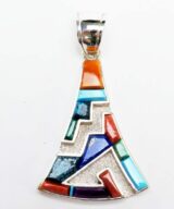 Earl Plummer raised multi-material pendant Online