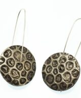 Suzanne Greenlaw Silver Patterned Earrings