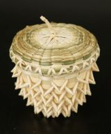 Pam Cunningham pine cone basket