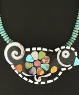 Mary Tafoya Bird Necklace SWJ01817-2