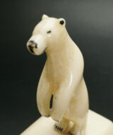 Alaskan Native Ivory Bear and Walrus carving ALI00460-3