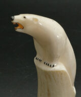 Alaskan ivory standing bear ALI00457-3