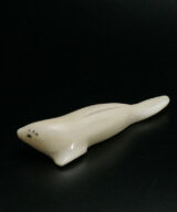 Eskimo ivory seal carving