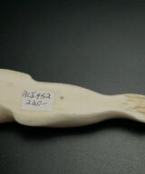 Walrus tusk carved seal ALI00452-3