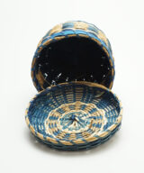 Round Blue basket ME00362-3