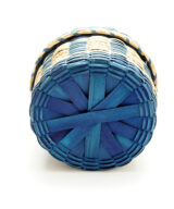 Round Blue basket ME00362-4