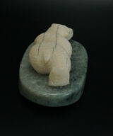 Mark Nupowlaktik Eskimo Carved Ivory Bear ALI00485-3