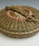 Deborah Brooks Wabanaki Passamaquoddy sewing basket ME00575-2