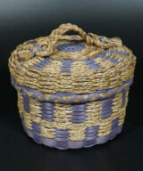 Deborah Gabriel Brooks Passamaquoddy Checkerboard Basket