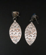 Alex Sanchez Navajo Zuni Jewelry Earrings with Turquoise SWJ02030-2