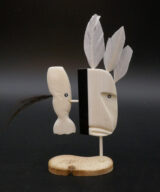 Jerome Saclamana Whale Shaman Mask Eskimo Art