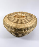 Janet Neptune Passamaquoddy Lidded Bowl Basket Wabanaki ME00744-5