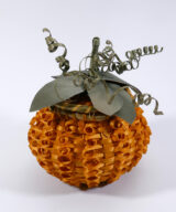 Penobscot Small Pumpkin Basket Paula Thorne Wabanaki ME00745-1
