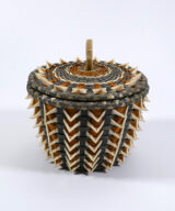 Sarah Sockbeson Penobscot Basket Small Bowl Brown - 3