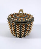 Sarah Sockbeson Penobscot Basket Small Bowl Brown - 4