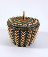 Sarah Sockbeson Penobscot Basket Small Bowl Brown - 5