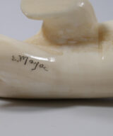 Eskimo art Ellen Paneok Inupiaq scrimshaw ivory tool ALI00233-4