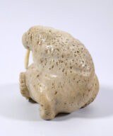 Whalebone walrus Alaskan Eskimo-Inuit ALI00602-5