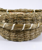 Erica Menard Penobscot Braided Sweetgrass Basket Wabanaki ME00751-5