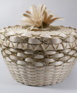 Erica Smiley Passamaquody Wabanaki basket ME00751-1