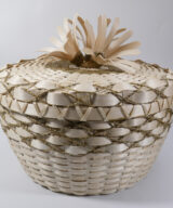 Erica Smiley Passamaquody Wabanaki basket ME00751-2
