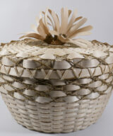 Wabanaki Baskets Passamaquoddy Michelle Smiley Black Ash and Sweetgrass