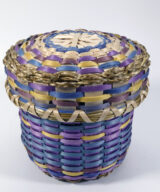 Wabanaki basket Barbara Francis Penobscot ME00752-1