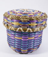 Wabanaki basket Barbara Francis Penobscot ME00752-2