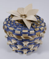 Wabanaki Pasamaquoddy Dolly Barnes Flower Basket 2