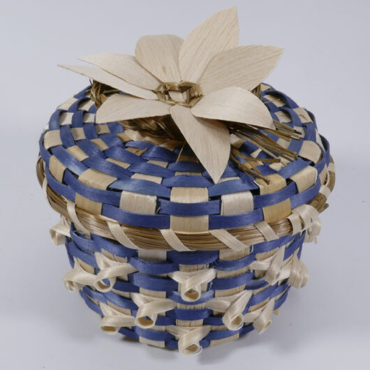Wabanaki Pasamaquoddy Dolly Barnes Flower Basket 2